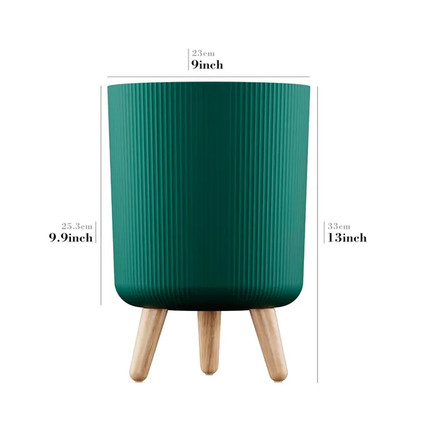 Flower_Pot_with_Plastic_Legs_(Green)_(Pack_of_2)