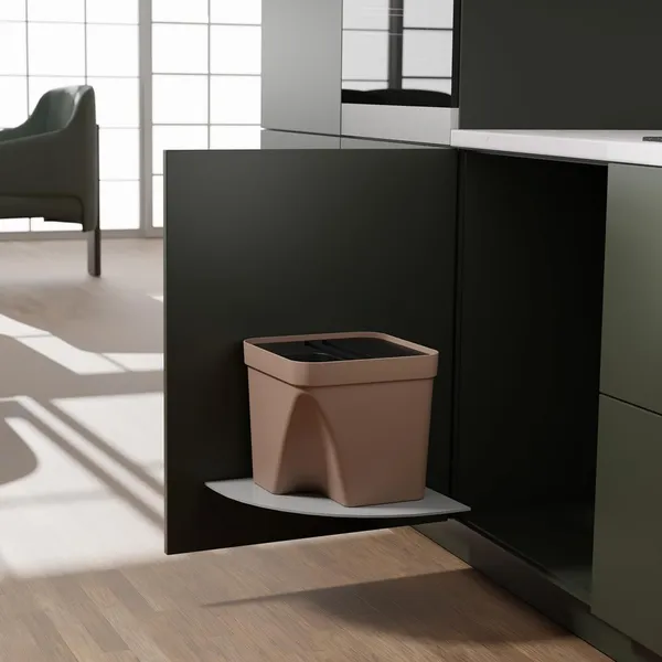 Square_Dustbin_-_Brown
