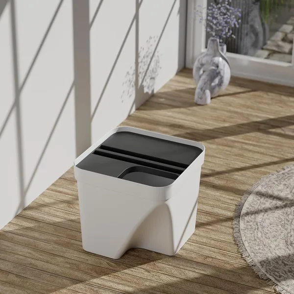 Square_Dustbin_-_White