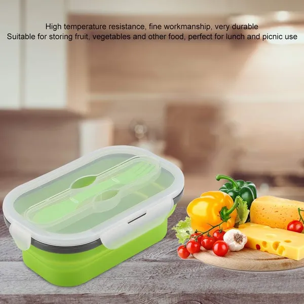 Silicone_lunch_box_(1_compartment)_-_Green