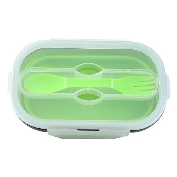 Silicone_lunch_box_(1_compartment)_-_Green