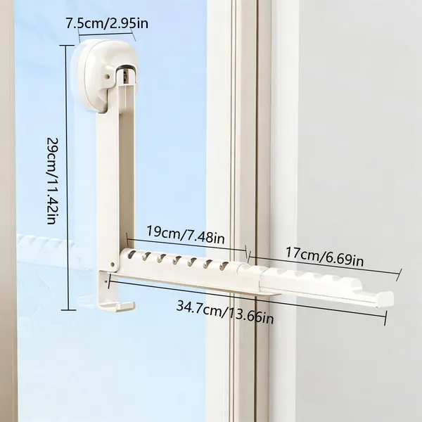 Suction_Cup_Foldable_Clothes_Drying_Rack