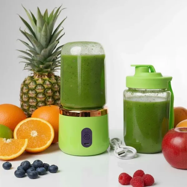 Dual-cup_Juicer_-_Green