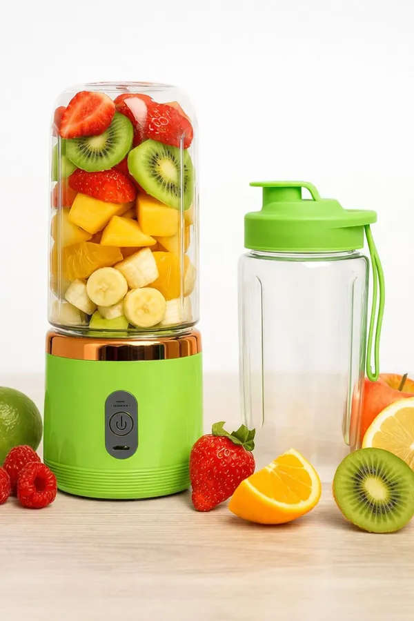 Dual-cup_Juicer_-_Green