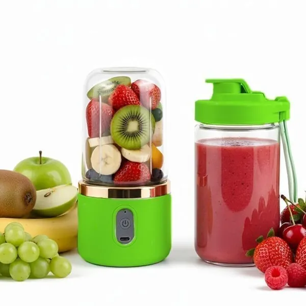 Dual-cup_Juicer_-_Green