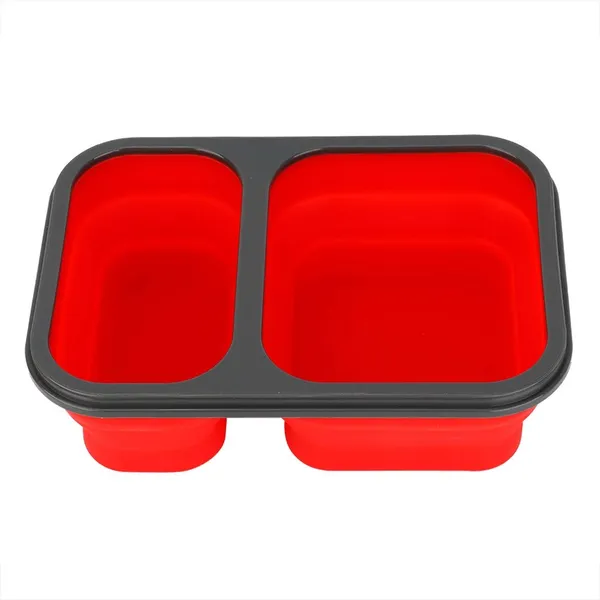 Silicone_lunch_box_(2_compartment)_-_Red