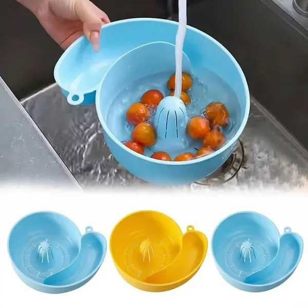 Snail-shaped_Drain_Basket_(Multicolor)