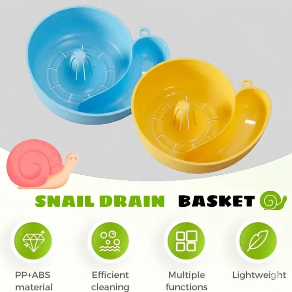 Snail-shaped_Drain_Basket_(Multicolor)