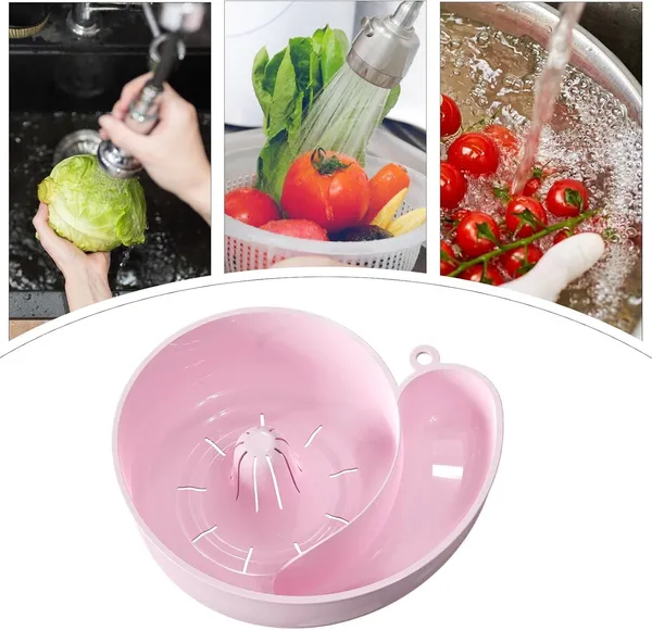 Snail-shaped_Drain_Basket_(Multicolor)