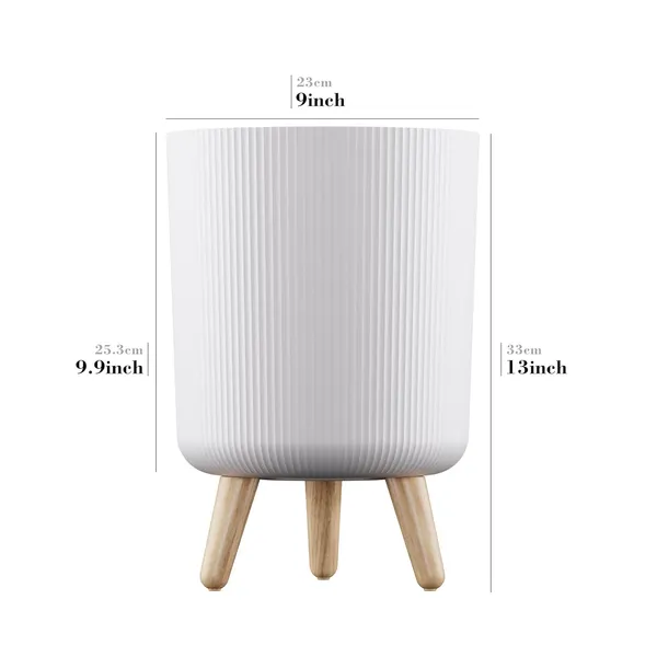 Flower_Pot_with_Plastic_Legs_(White)_(Pack_of_1)