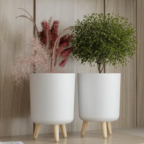 Flower_Pot_with_Plastic_Legs_(White)_(Pack_of_1)