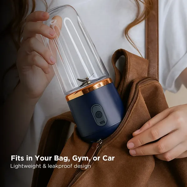 Dual-cup_Juicer_-_Blue