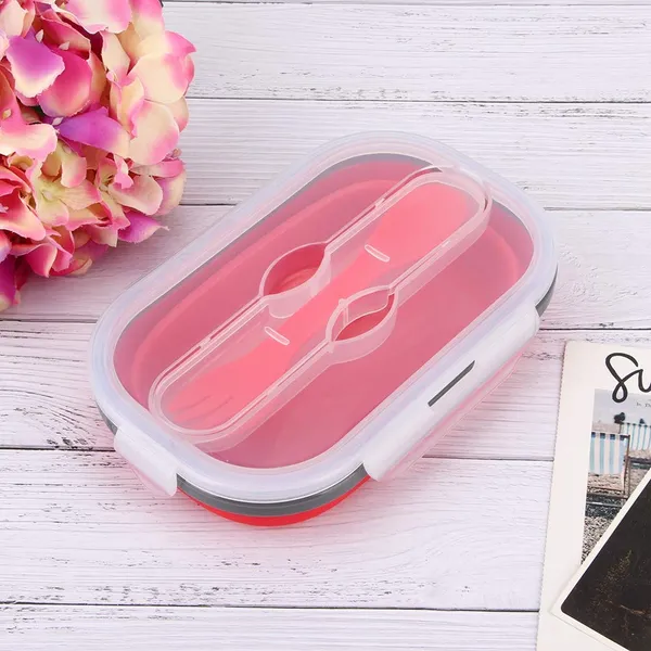 Silicone_lunch_box_(1_compartment)_-_Red