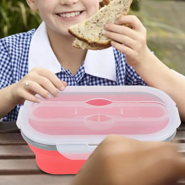 Silicone_lunch_box_(1_compartment)_-_Red