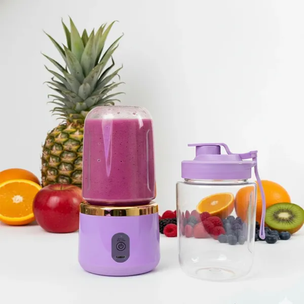 Dual-cup_Juicer_-_Purple