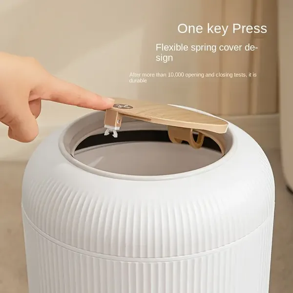 Dustbin_with_Legs_(White_&_Brown)