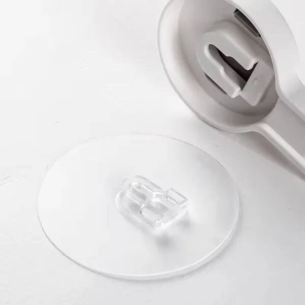 White_Self_Adhesive_Towel_Holder