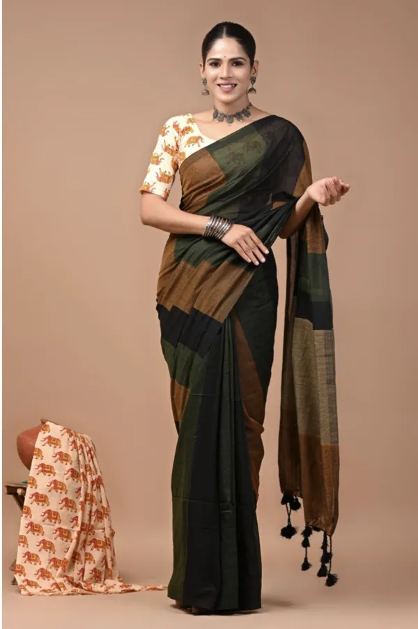 Elegance_Pure_Khadi_Cotton_Saree