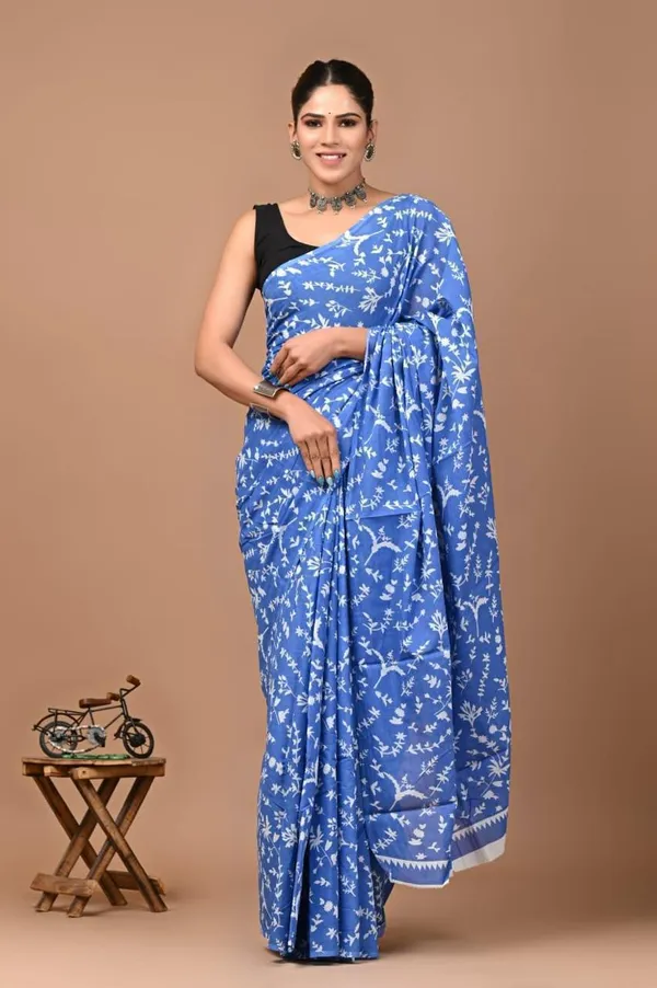 Sky_Blue_Soft_Mulmul_Cotton_Saree