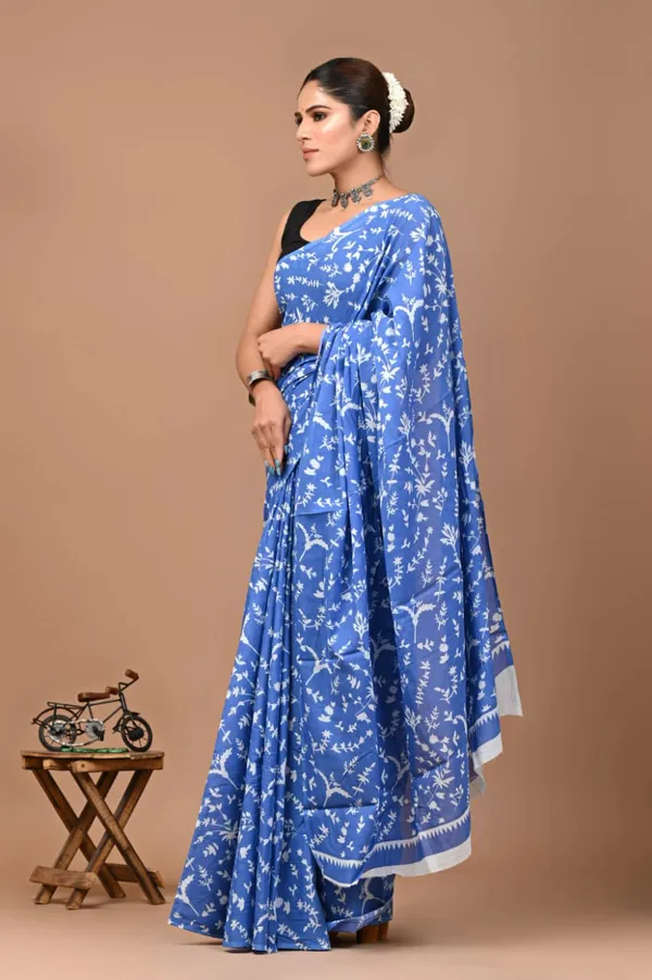 Sky_Blue_Soft_Mulmul_Cotton_Saree