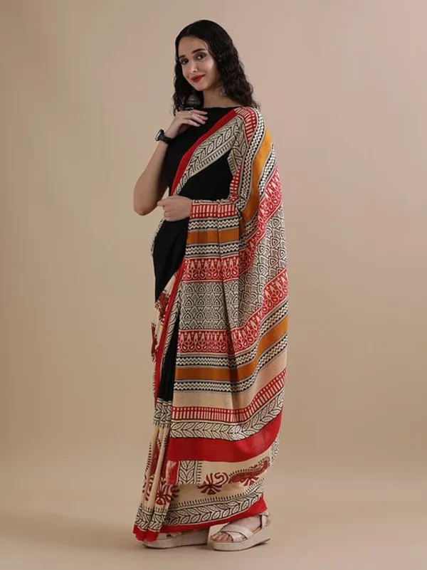 Black_Soft_Mulmul_Cotton_Saree
