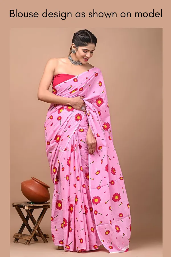 Baby_Pink_Soft_Mulmul_Cotton_Saree