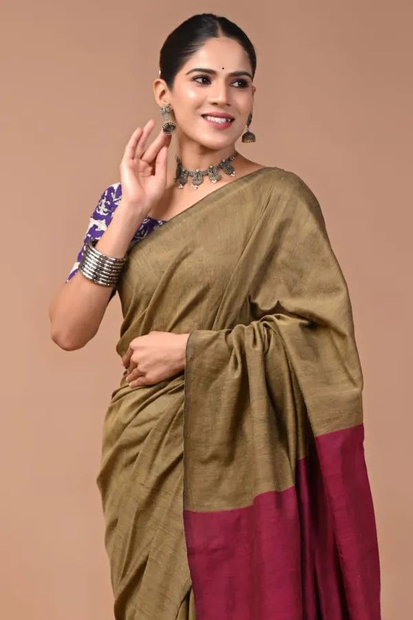 Elegance_Pure_Khadi_Cotton_Saree