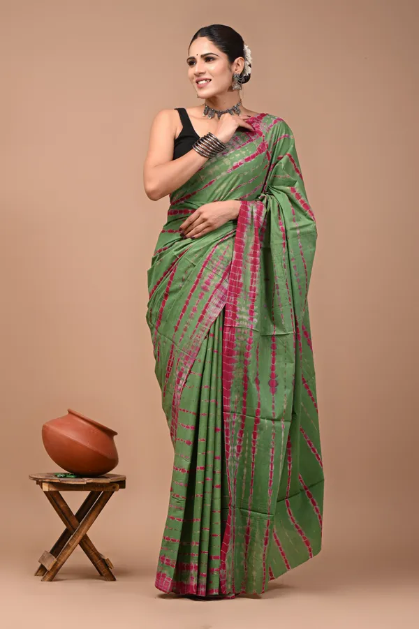 Green_Soft_Mulmul_Cotton_Saree