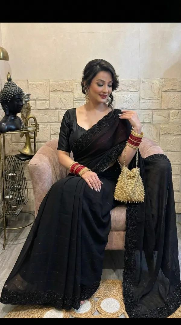 Black_Mystique_-_The_Dark_Affair_|_Pure_Fox_Georgette_Beads_&_Cutwork_Designer_Saree_with_Unstitched_Blouse