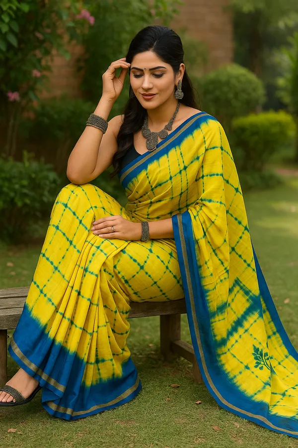 Yellow_Royal_Chanderi_Silk_Saree_For_Women