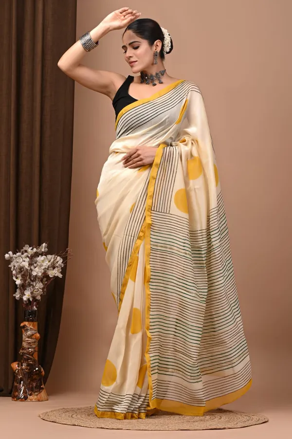 Gold_Royal_Chanderi_Silk_Saree_For_Women