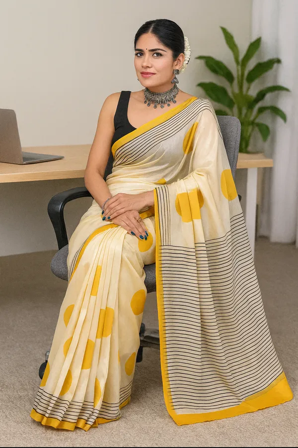 Gold_Royal_Chanderi_Silk_Saree_For_Women