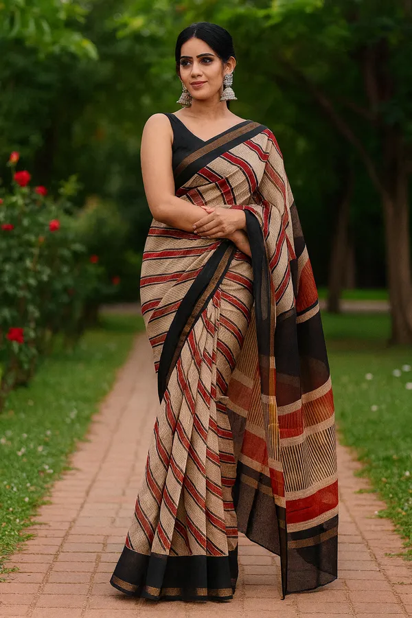 Gold_Elegant_Pure_Kota_Saree_For_Women