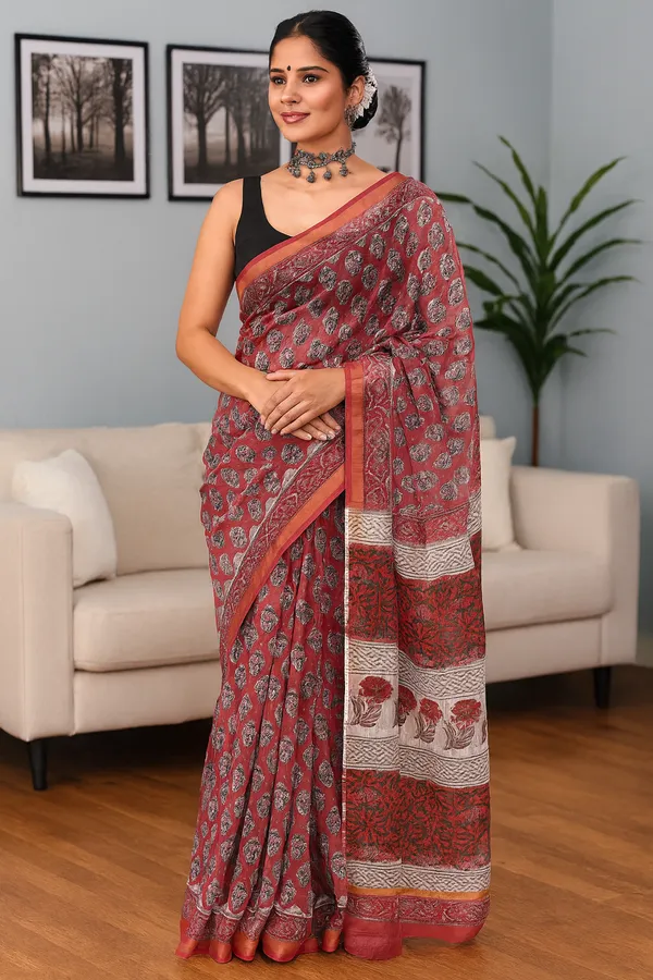 Maroon_Elegant_Pure_Kota_Saree_For_Women