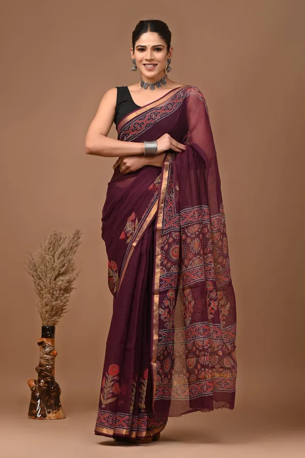 Maroon_Elegant_Pure_Kota_Saree_For_Women
