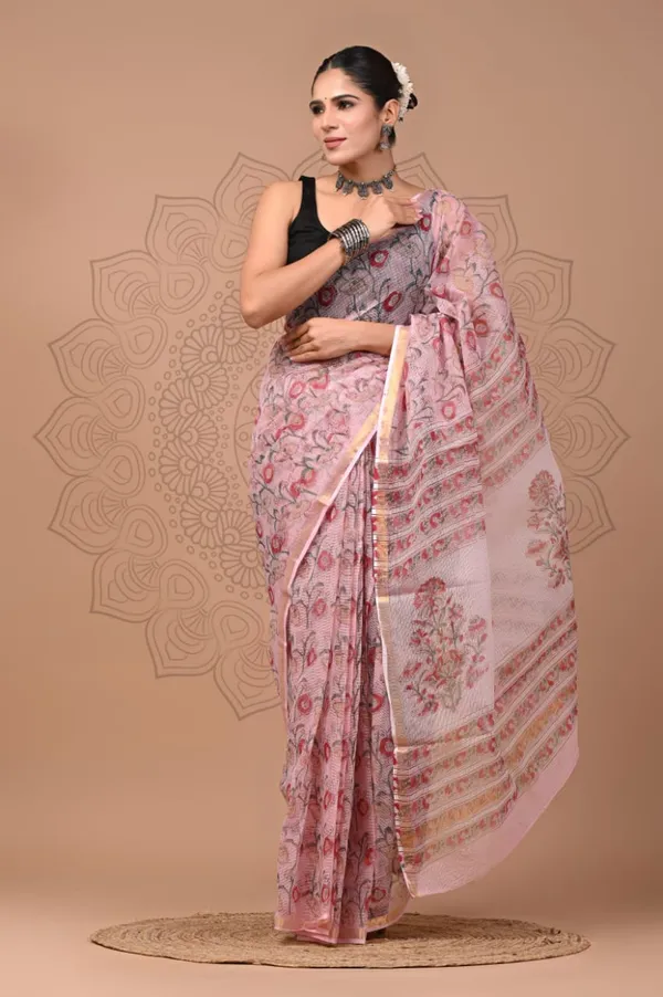 Pink_Elegant_Pure_Kota_Saree_For_Women