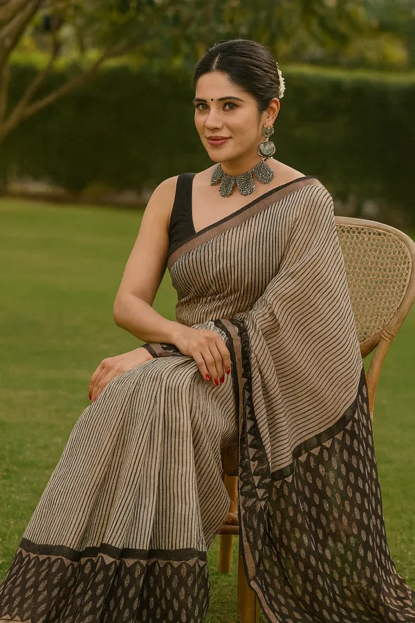 Black_Elegant_Pure_Kota_Saree_For_Women