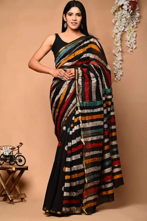 Black_Royal_Chanderi_Silk_Saree_For_Women