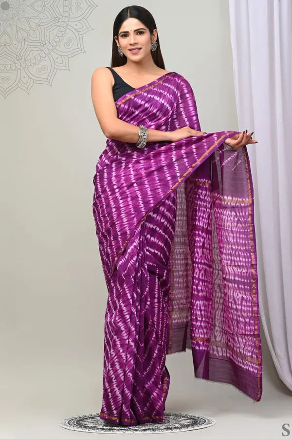 Purple_Royal_Chanderi_Silk_Saree_For_Women