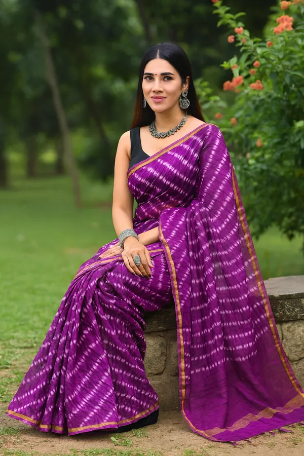 Purple_Royal_Chanderi_Silk_Saree_For_Women
