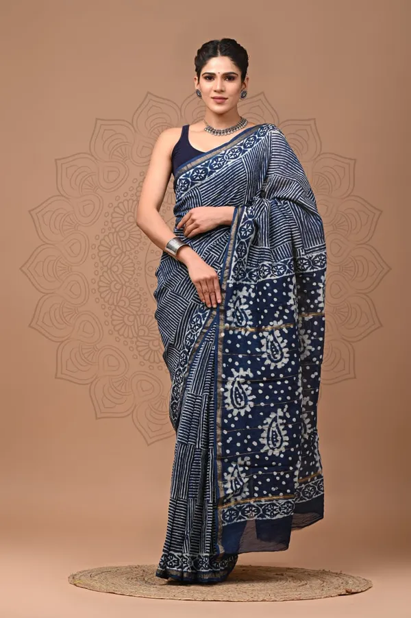 Blue_Royal_Chanderi_Silk_Saree_For_Women