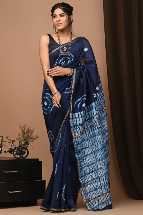 Blue_Royal_Chanderi_Silk_Saree_For_Women