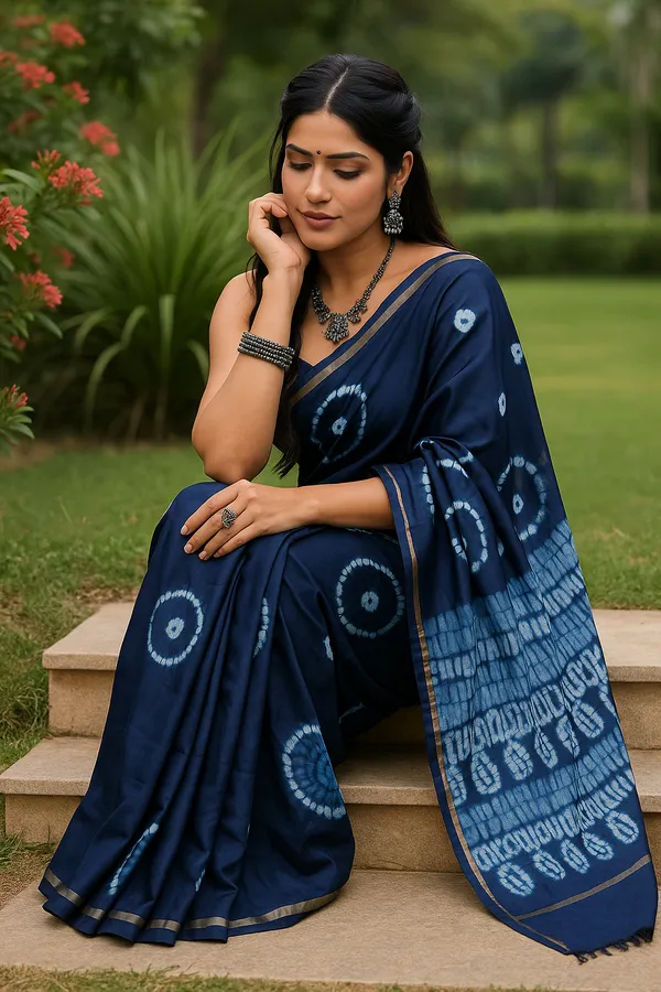 Blue_Royal_Chanderi_Silk_Saree_For_Women