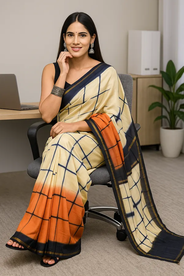 Gold_Royal_Chanderi_Silk_Saree_For_Women