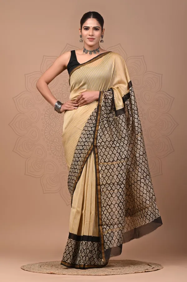Gold_Royal_Chanderi_Silk_Saree_For_Women