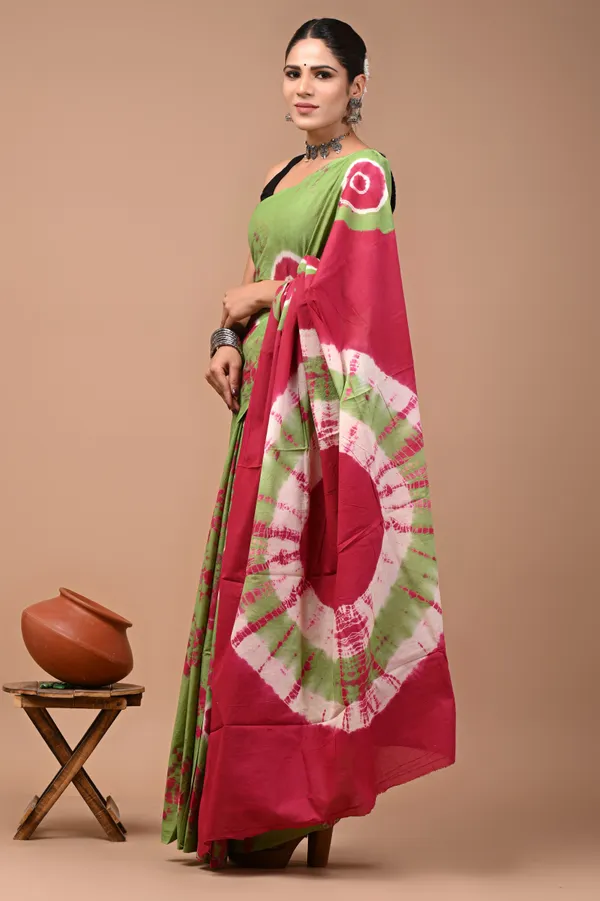 Green_Soft_Mulmul_Cotton_Saree