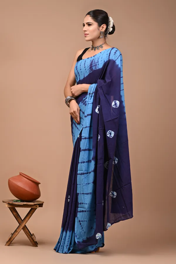Navy_Blue_Soft_Mulmul_Cotton_Saree