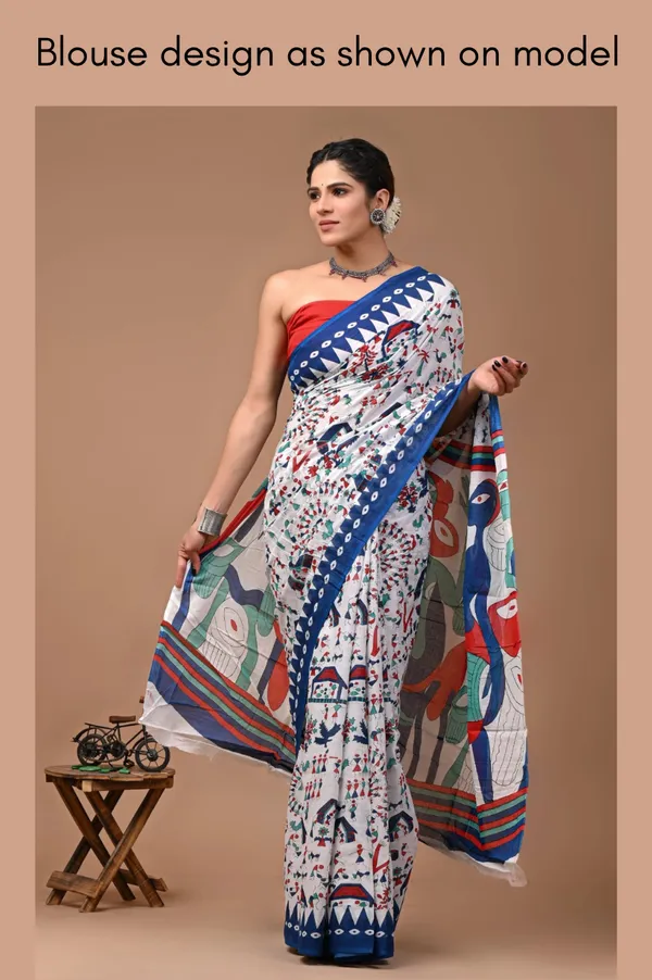 Multicolour_Soft_Mulmul_Cotton_Saree