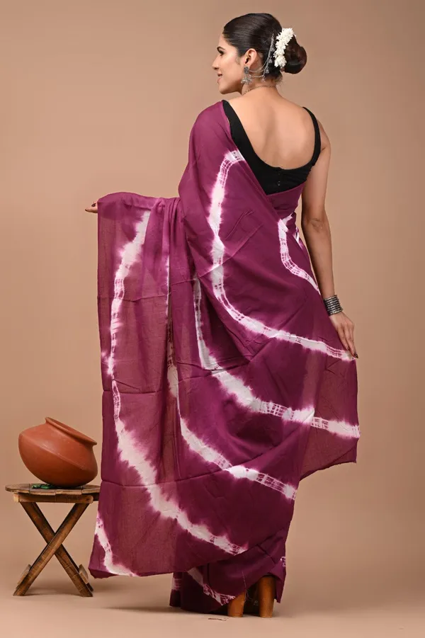 Purple_Soft_Mulmul_Cotton_Saree