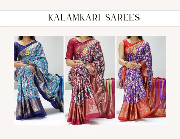 Royal_Purple_-_The_Kalamkari_Royale_|_Soft_Dola_Silk_Kalamkari_Printed_Foil_Work_Saree_with_Contrast_Unstitched_Blouse